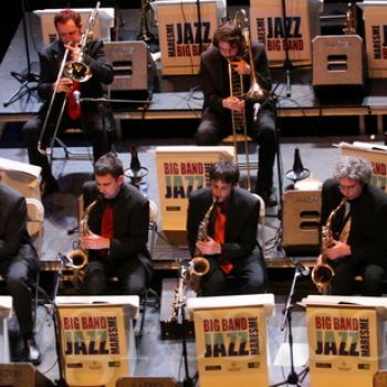 Concert de la Big Band Jazz Maresme amb el trompetista Wendell Brunious